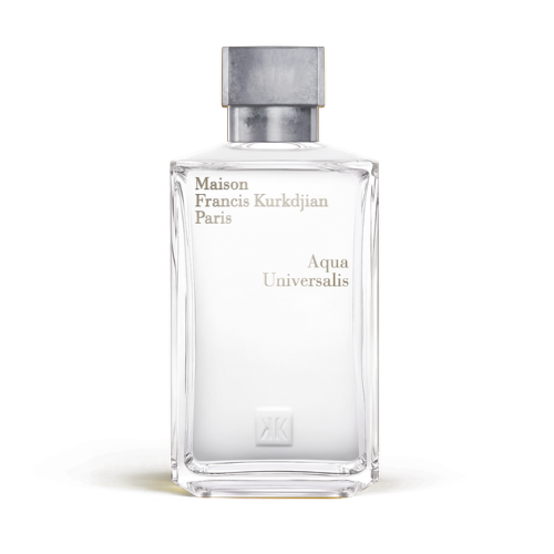 Maison Francis Kurkdjian Aqua Universalis Parfum 200ml bottle at NYA PARFUM, luxury MFK fragrance