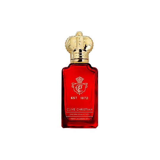 Clive Christian Crown Collection Town And Country Parfum 50ml bottle in luxury presentation